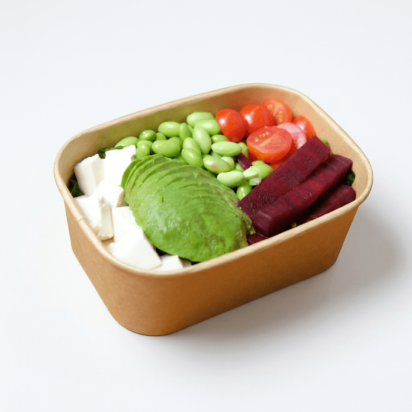 Tofu, Avocado, Edamame, Beetroot, Cherry Tomatoes & Sesame